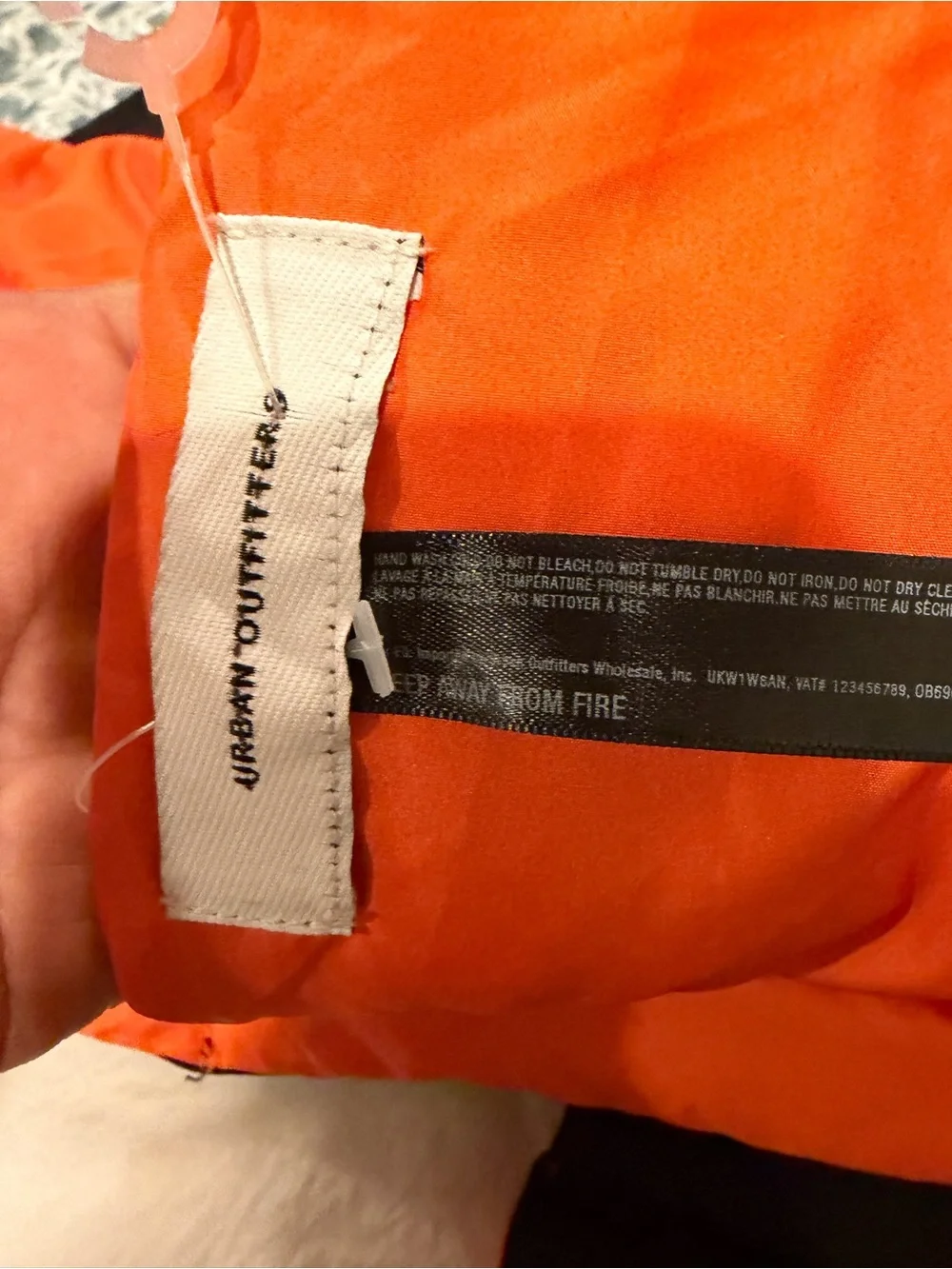 Urban Outfitters bold orange